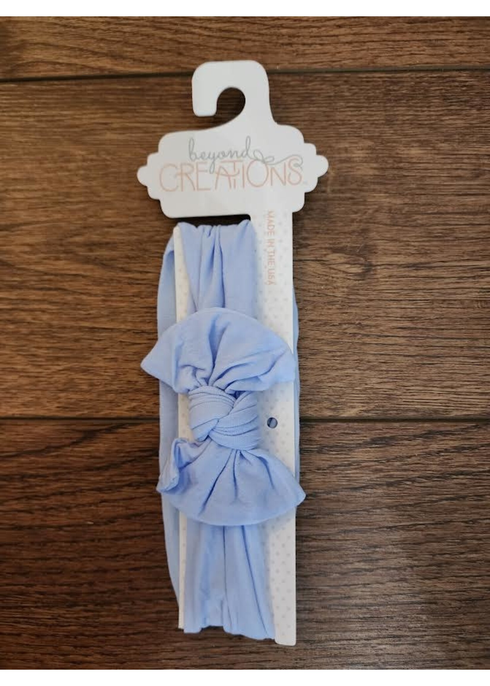 Beyond Creations Wide Pantyhose Headband with Knot Bow