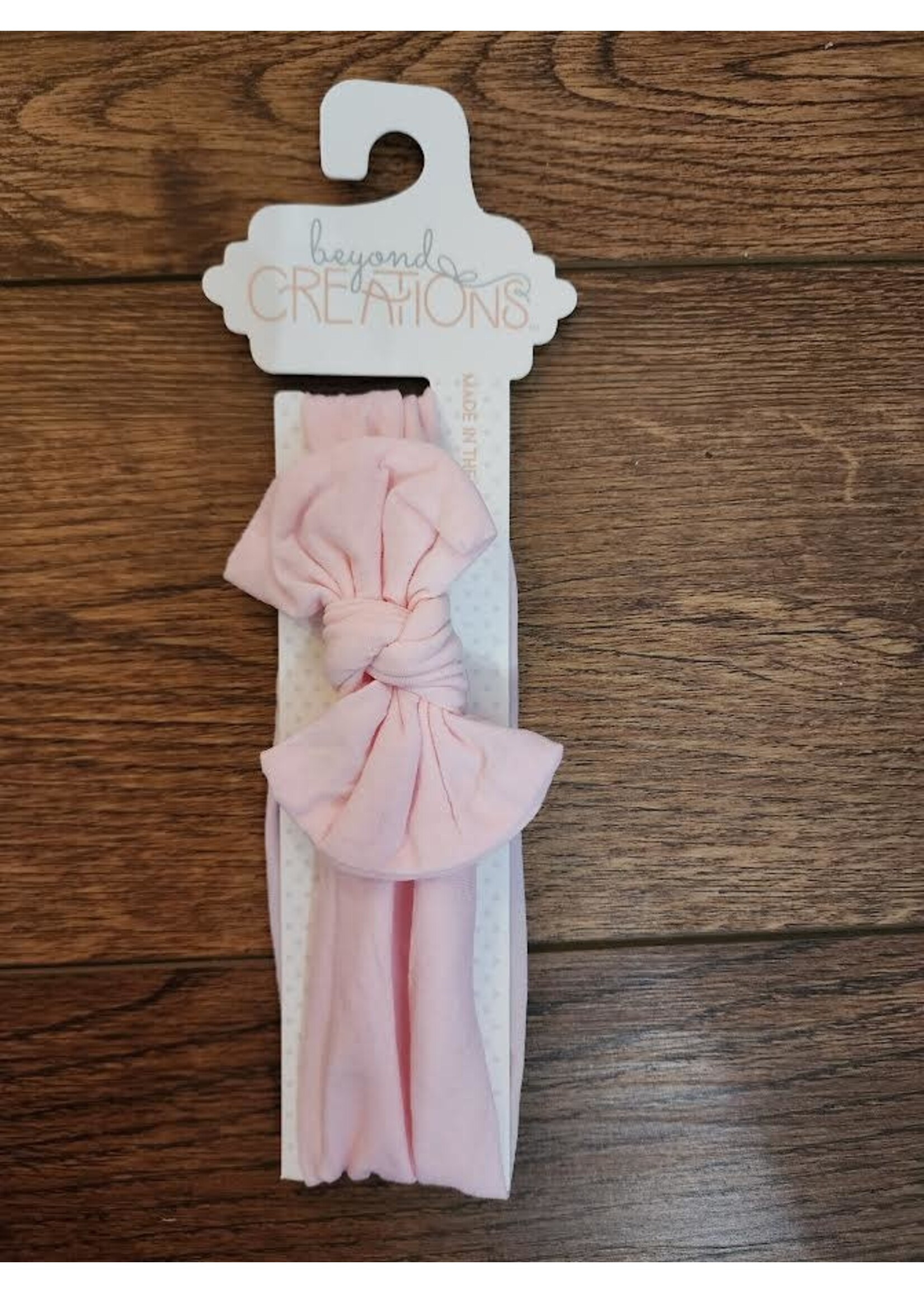 Beyond Creations Wide Pantyhose Headband with Knot Bow