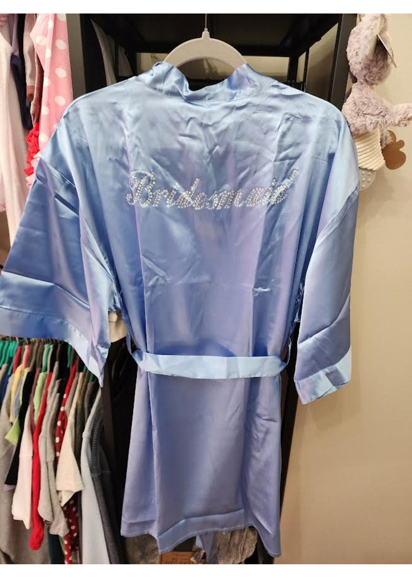 Satin Bridesmaid Robe Small