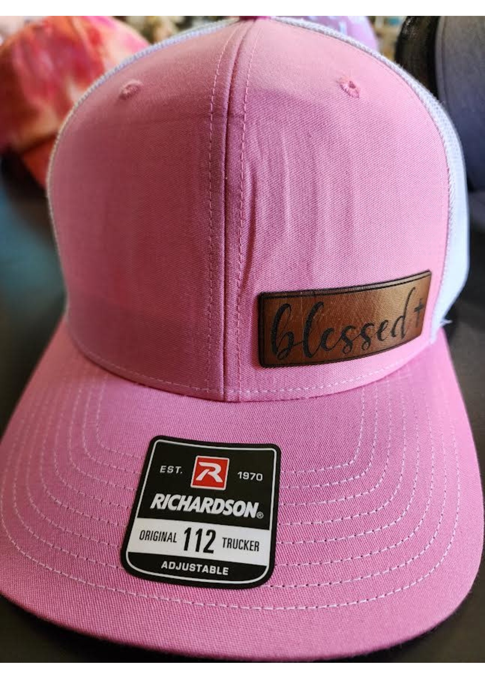 Richardson Blessed Leather Patch Ball Cap