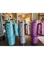Simple Tymes Leopard 40 oz Cup