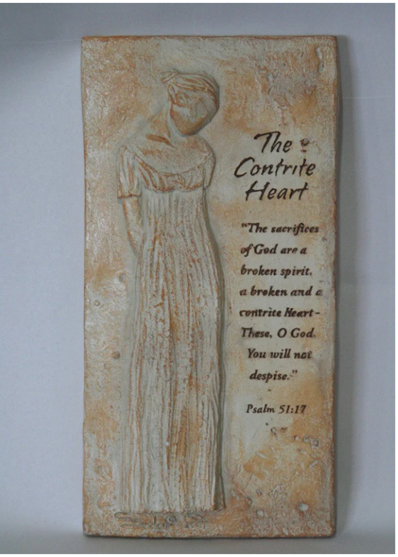 The Contrite Heart Plaque
