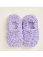 Warmies Warmies Microwavable Curly Purple Slippers