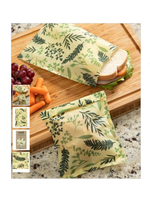Evergreen Delicate Greenery Beeswax Pocket - Set of 2