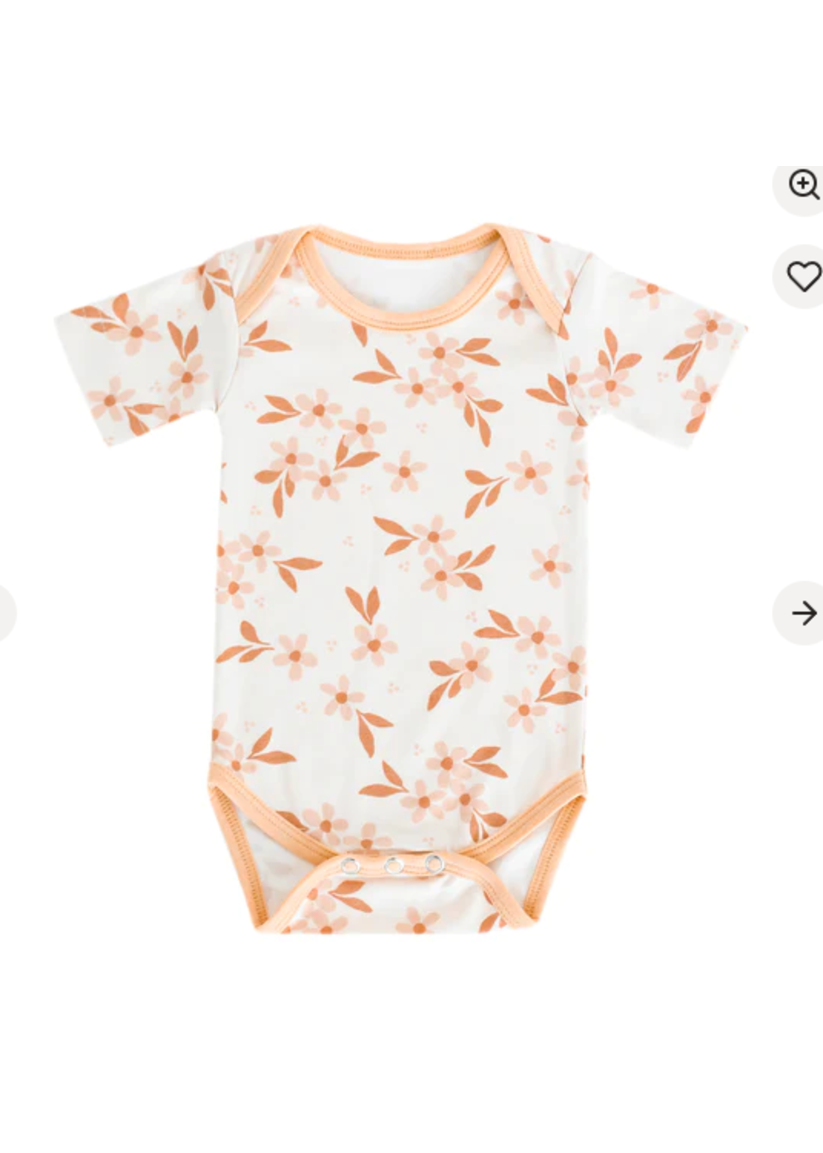 Copper Pearl Copper Pearl Short Sleeve Bodysuit