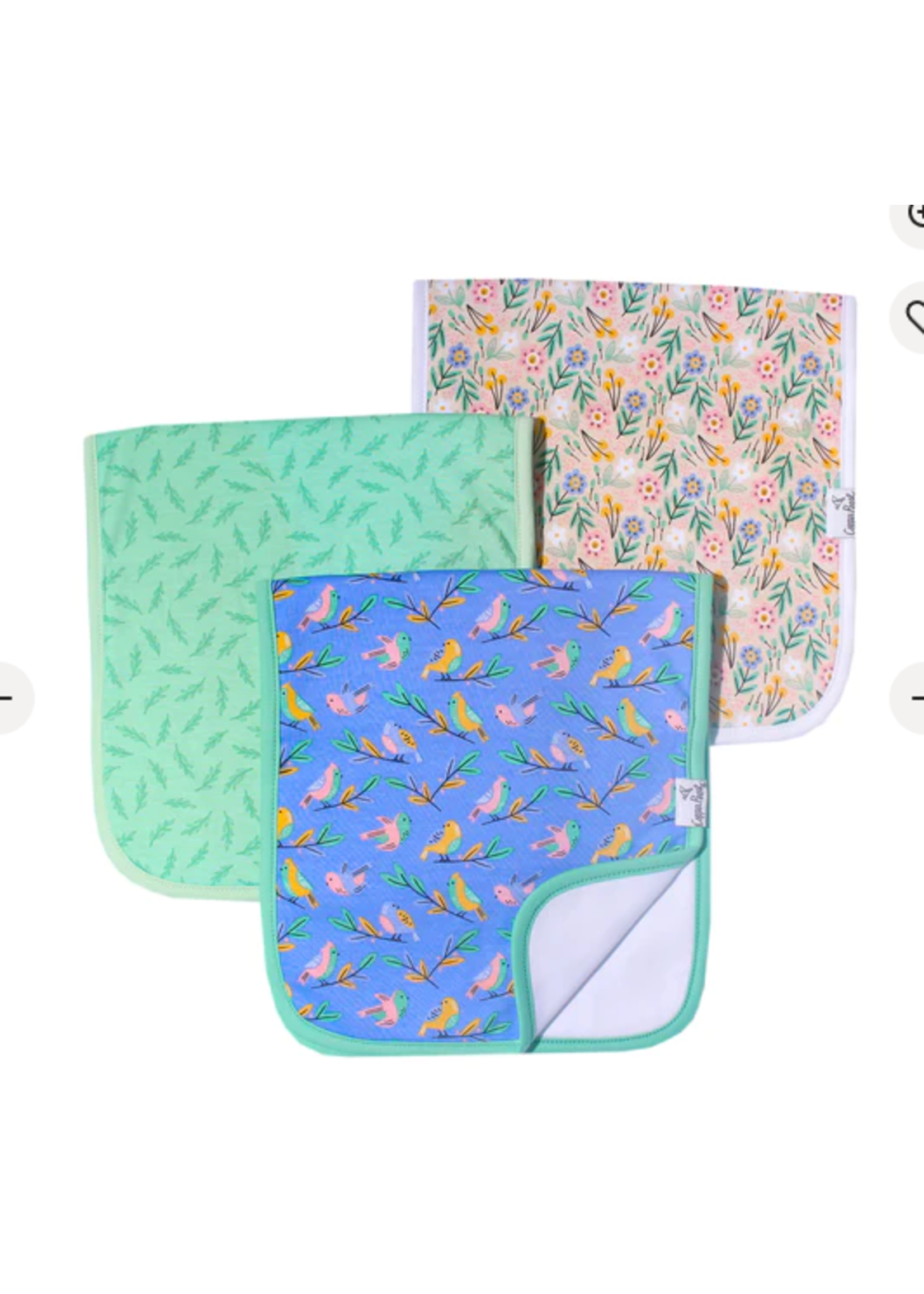 Copper Pearl Premium Burp Cloths