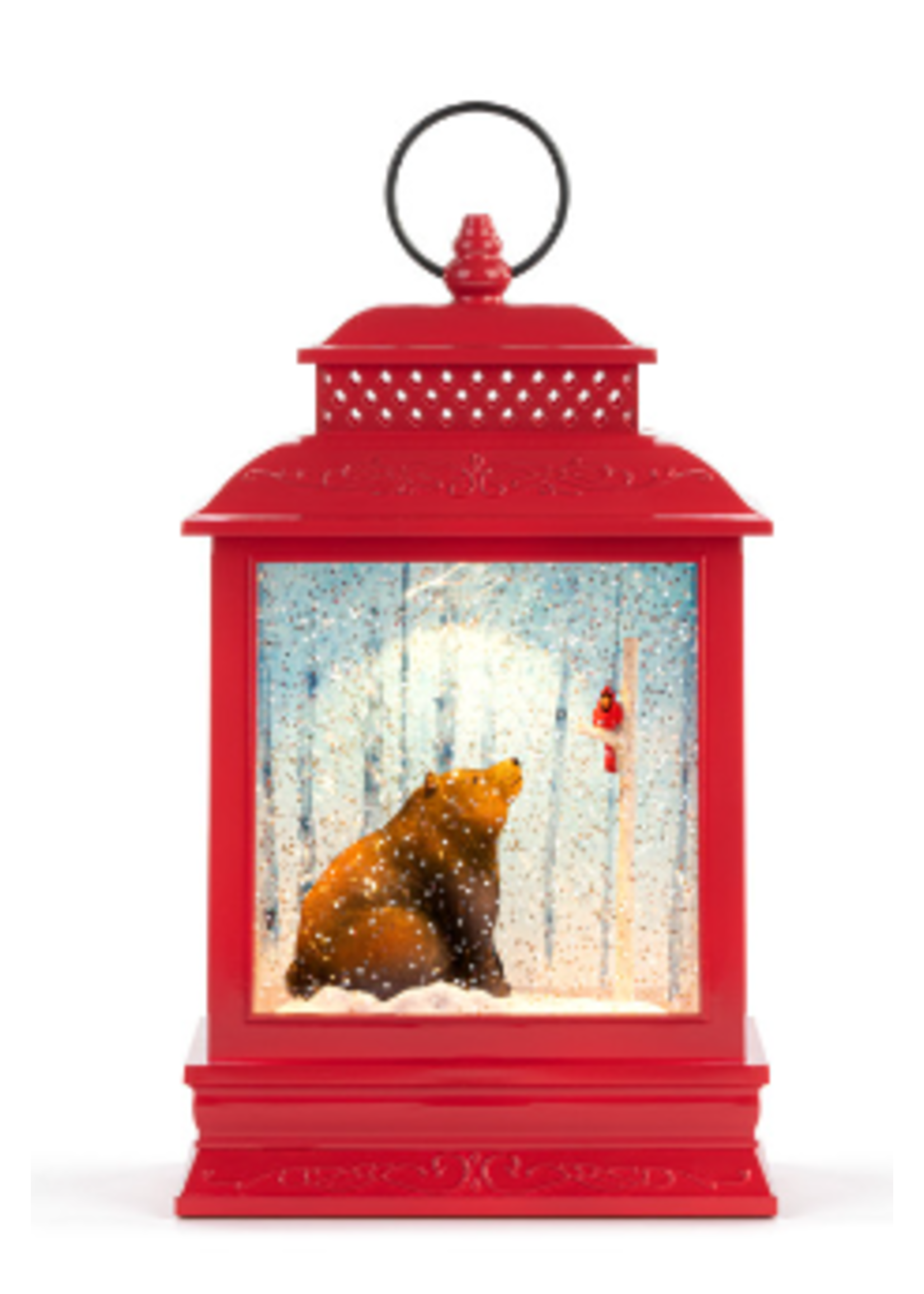 Demdaco Lit Friends in the Woods Lantern