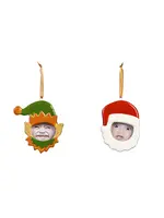 Evergreen Ceramic Picture Frame Ornament