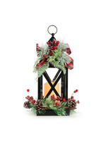 Demdaco Lit Lodge Holiday Lantern