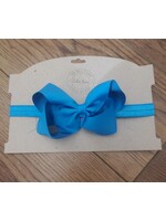 Headband with Cerulean Bow