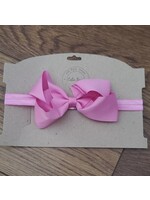 Headband with Pink Bow