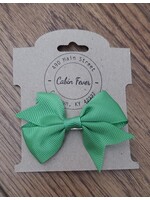 X-Small Green Hair Bow