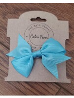 X-Small Light Blue Hair Bow