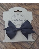 X-Small Black Hair Bow
