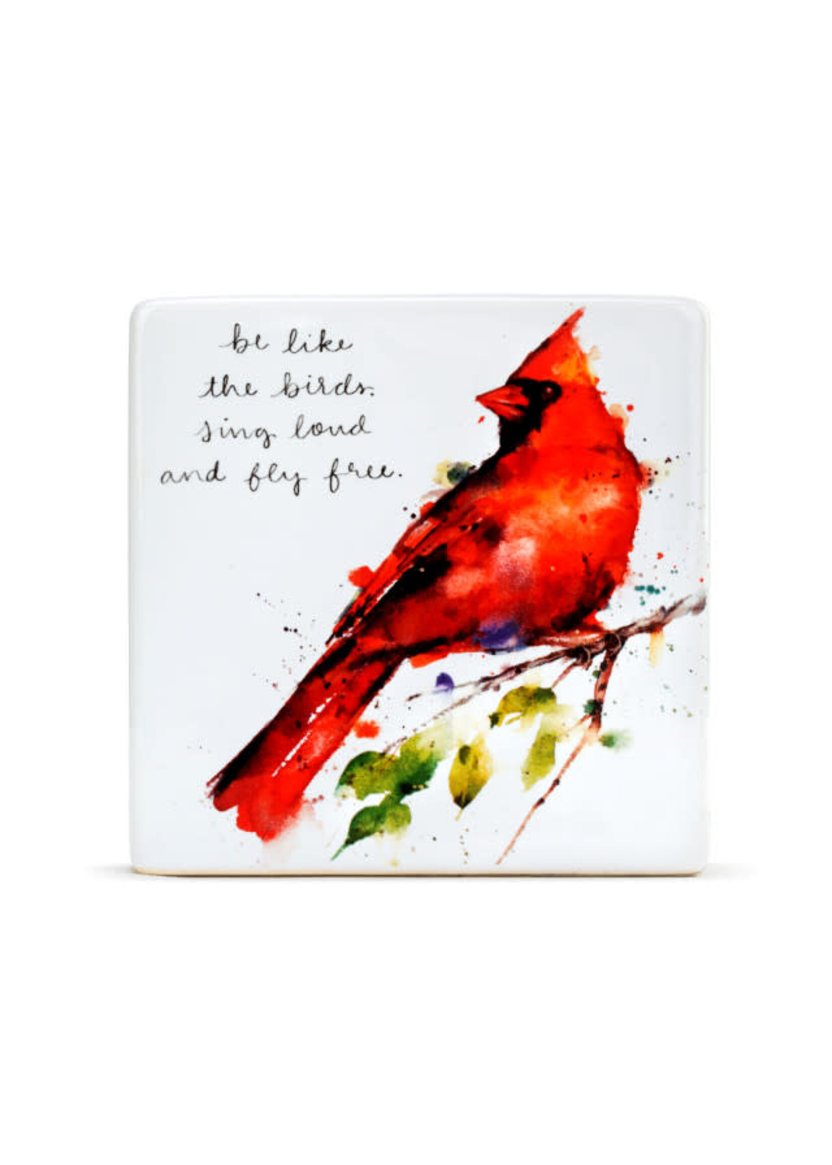 Demdaco Spring Cardinal Plaque