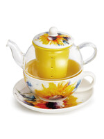Demdaco Sunflower Tea Pot Set