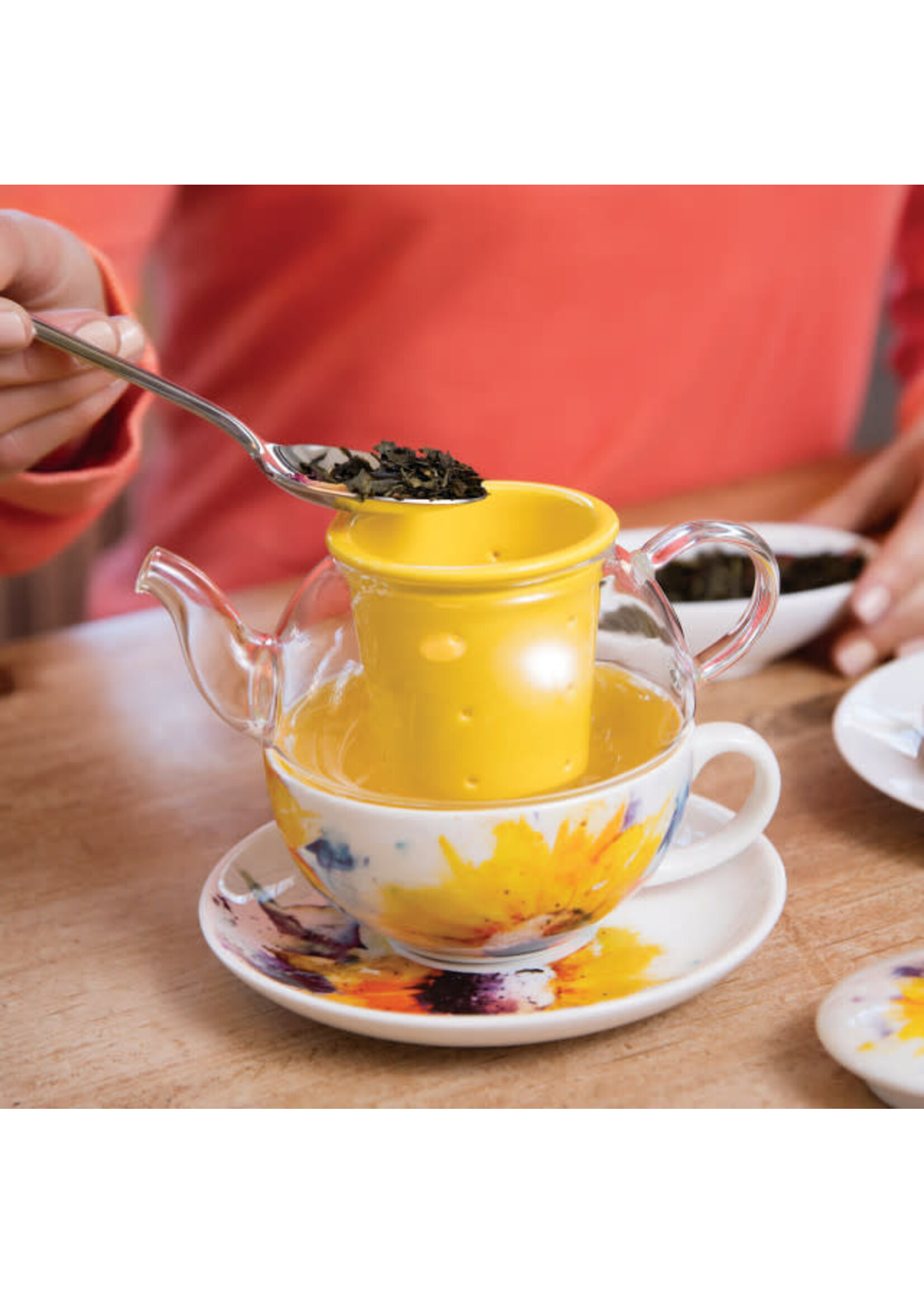 Demdaco Sunflower Tea Pot Set