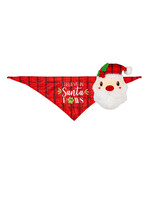 Evergreen Christmas Dog Bandana & Toy Set I Believe in Santa Paws