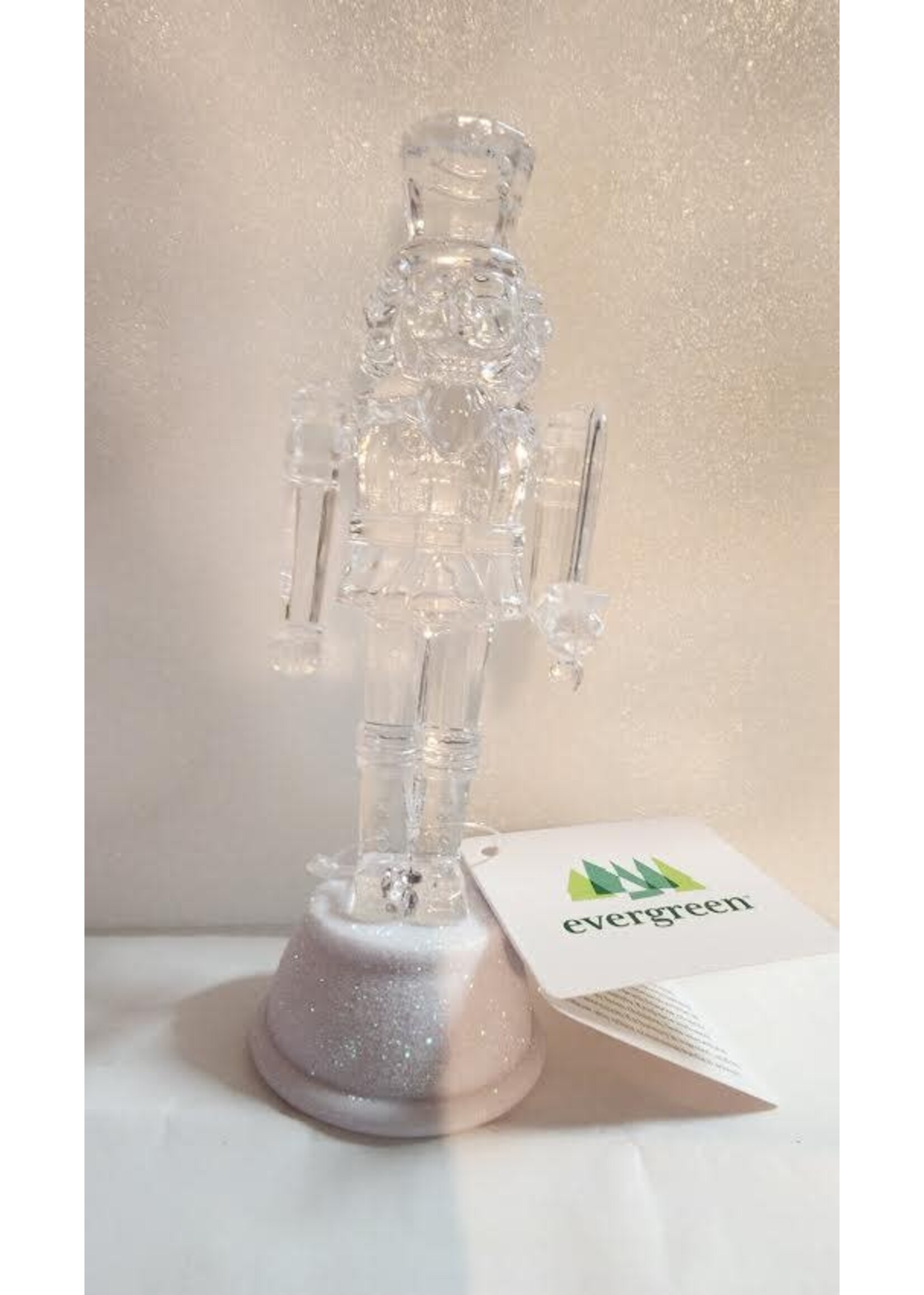 Evergreen 5.75" Color Changing LED Nutcracker Table Decor
