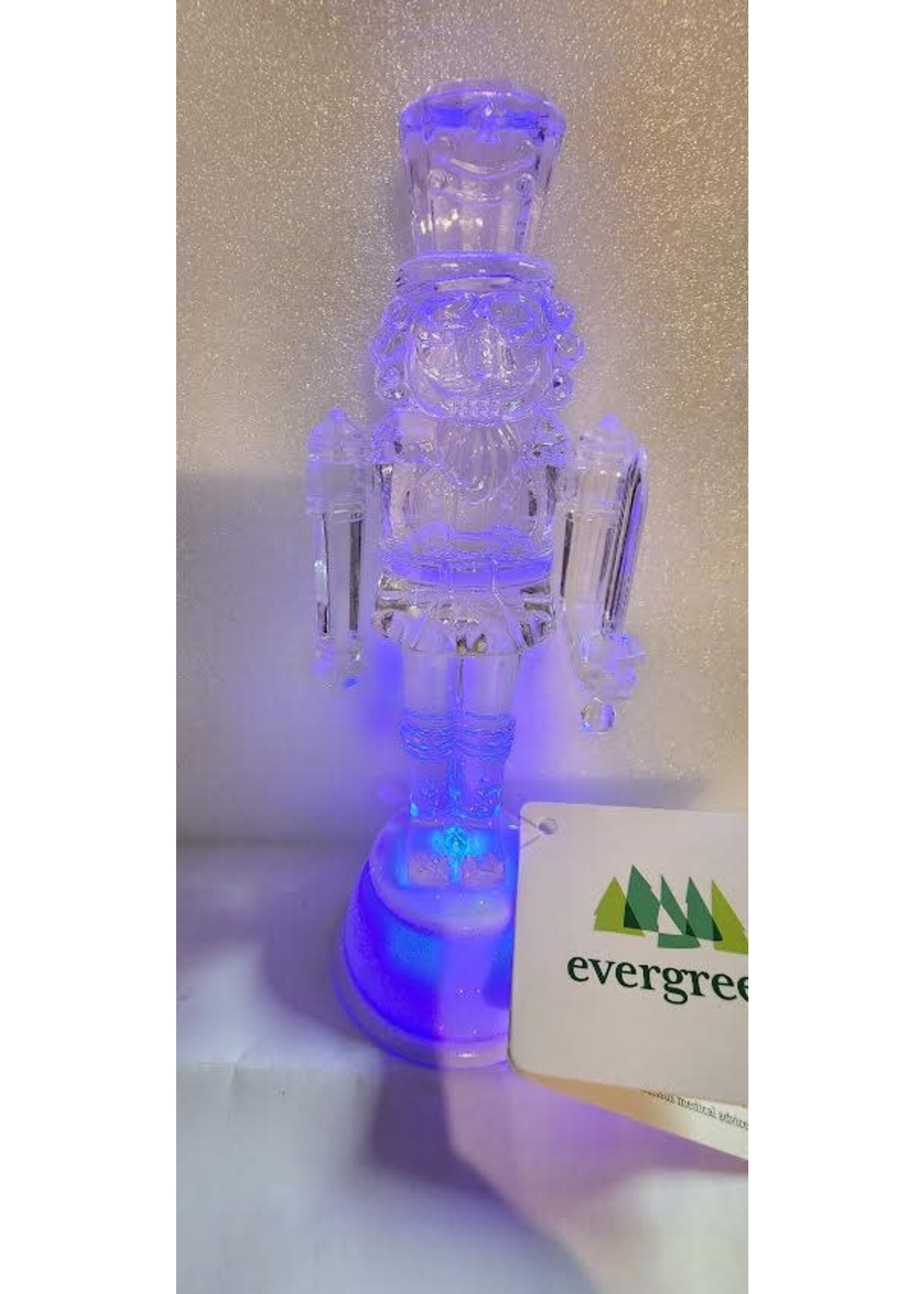 Evergreen 5.75" Color Changing LED Nutcracker Table Decor