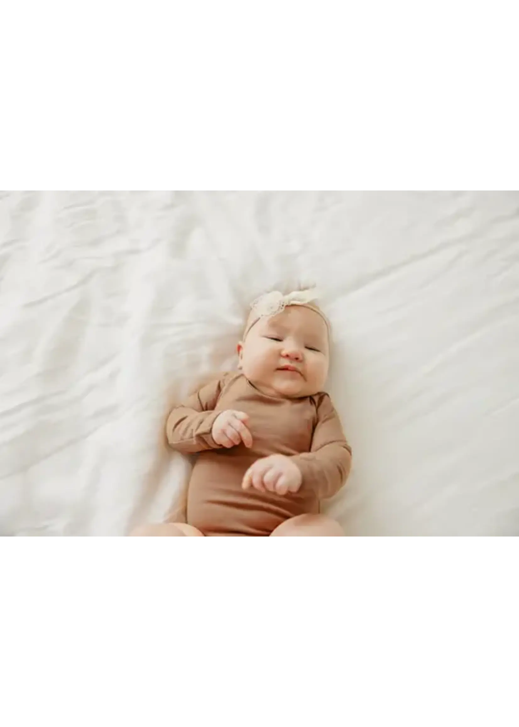 Copper Pearl Copper Pearl Long Sleeve Body Suit Pecan
