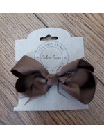 Small Brown Hair Bow