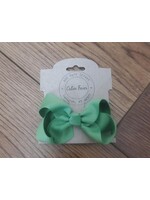 Small Bright Green Hair Bow
