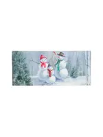 Evergreen Snowman Family Sassafras Switch Mat