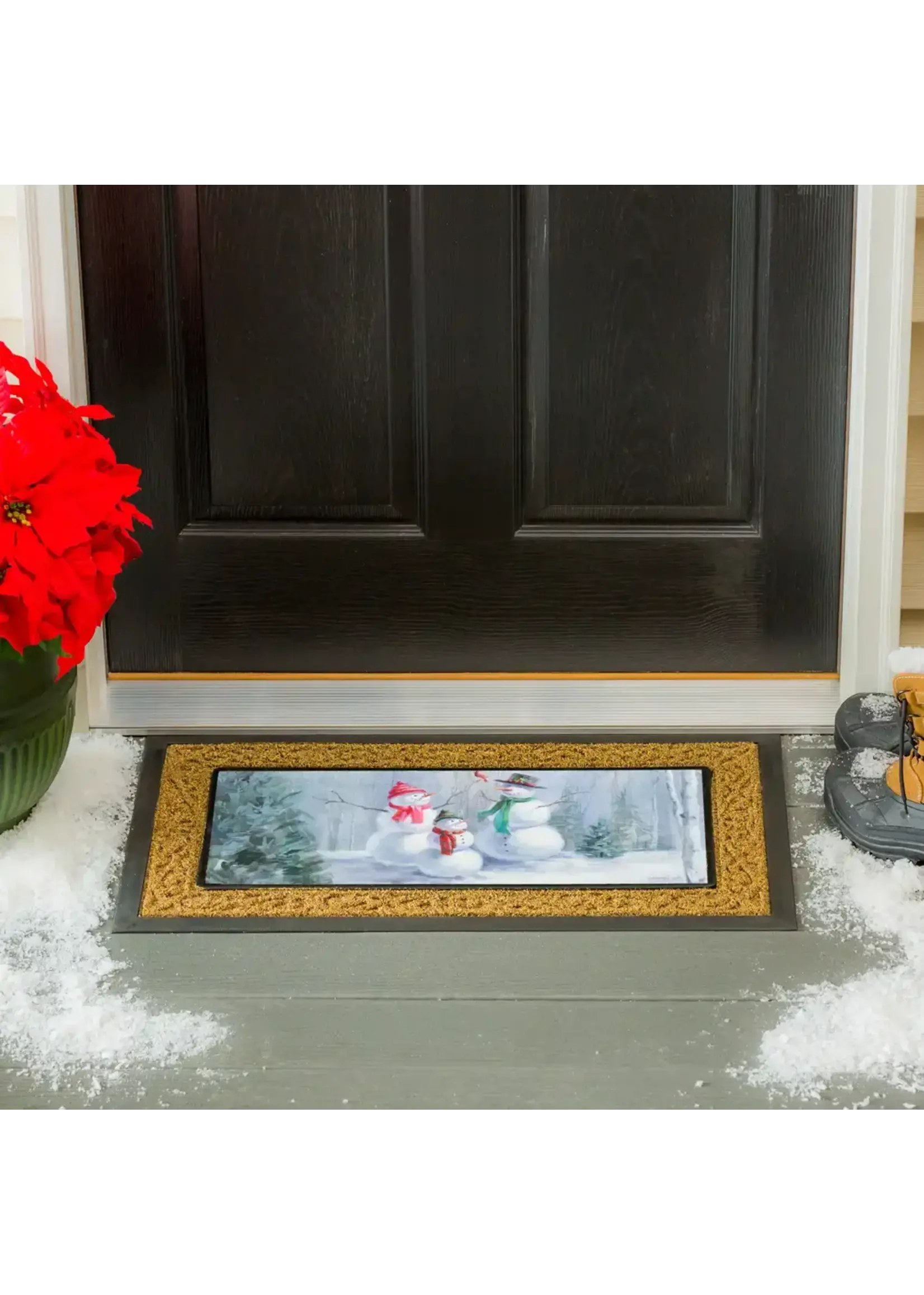 Evergreen Snowman Family Sassafras Switch Mat