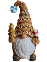 Evergreen 7" Resin Gingerbread Gnome Table Decor