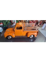 Gary's Wholesale Orange Metal Truck