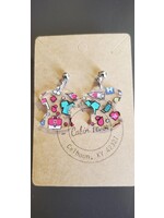 Flirty Girl Designs Scrub Top Medical Staff Dangle Earrings