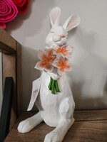 Evergreen Gifting Bunnies Garden Statuary - Flowers