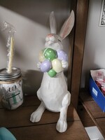 Evergreen Gifting Bunnies Statuary - Eggs