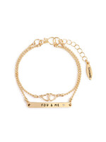 Demdaco Layered Bracelets