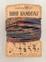 Natural Life Natural Life Full Boho Bandeau® Headband - Dark Patchwork