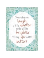 Carson "Life Better" Trendy Greeting Card
