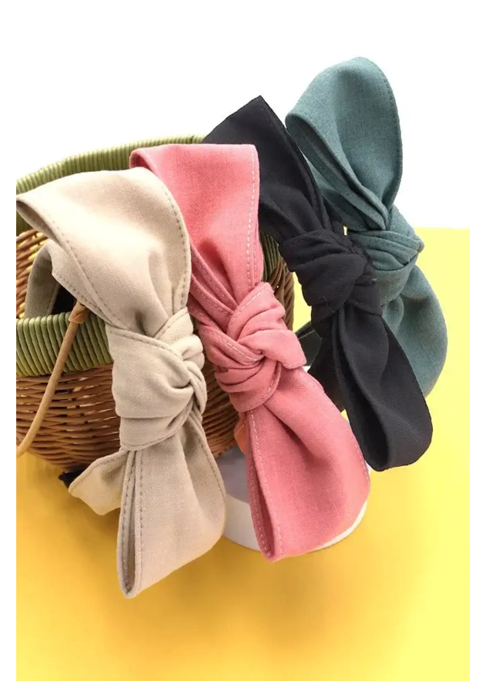 Faire Cotton Linen Fashion Bow Headband