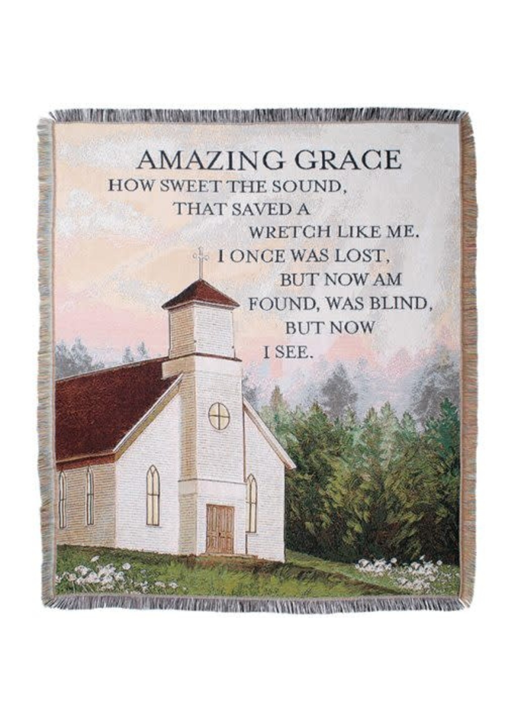 Carson "Amazing Grace" Woven Tapestry Throw