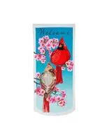 Evergreen Cardinal Pair Everlasting ImpressionsTextile Decor