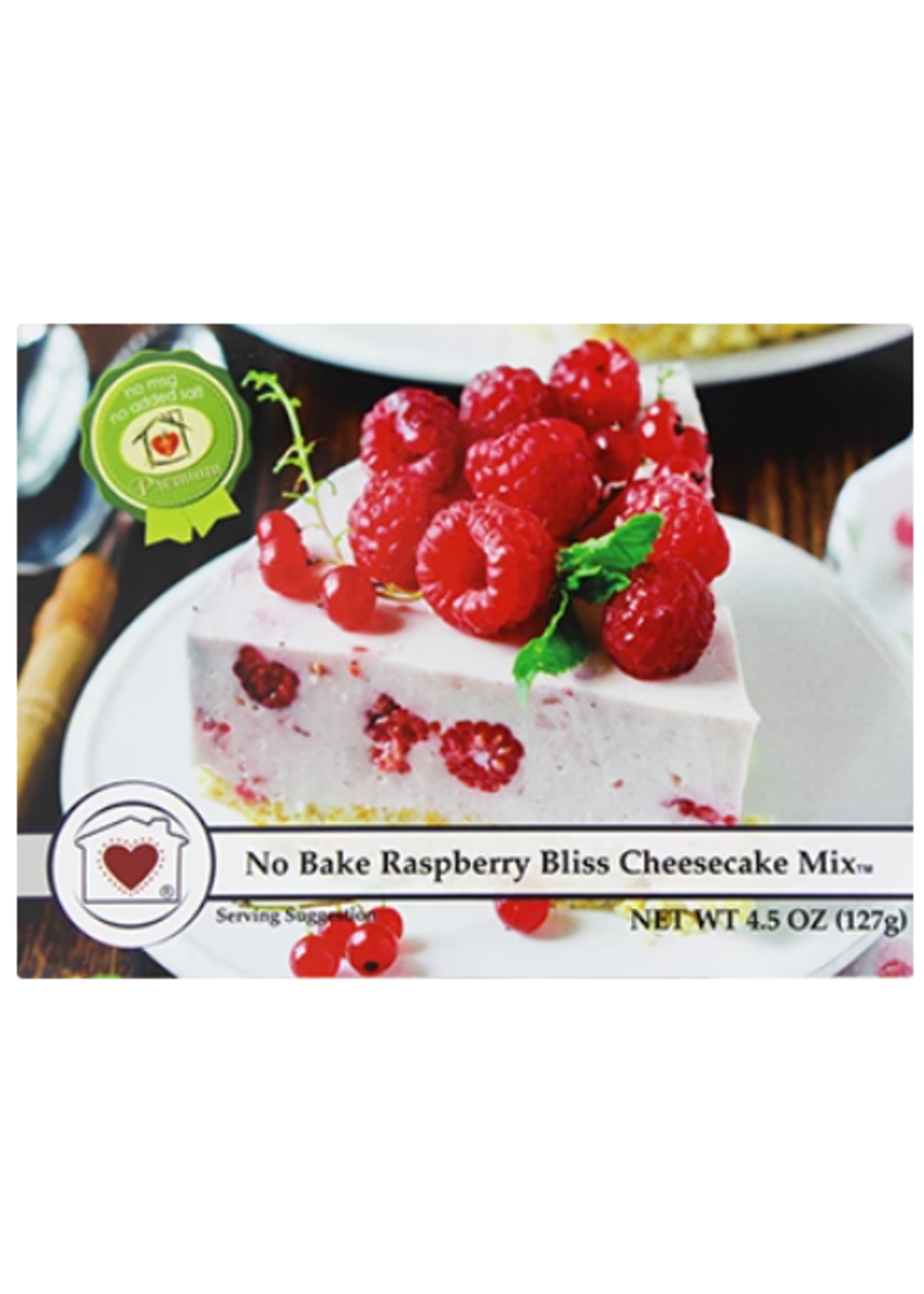 Country Home Creations No Bake Raspberry Bliss Cheesecake mix