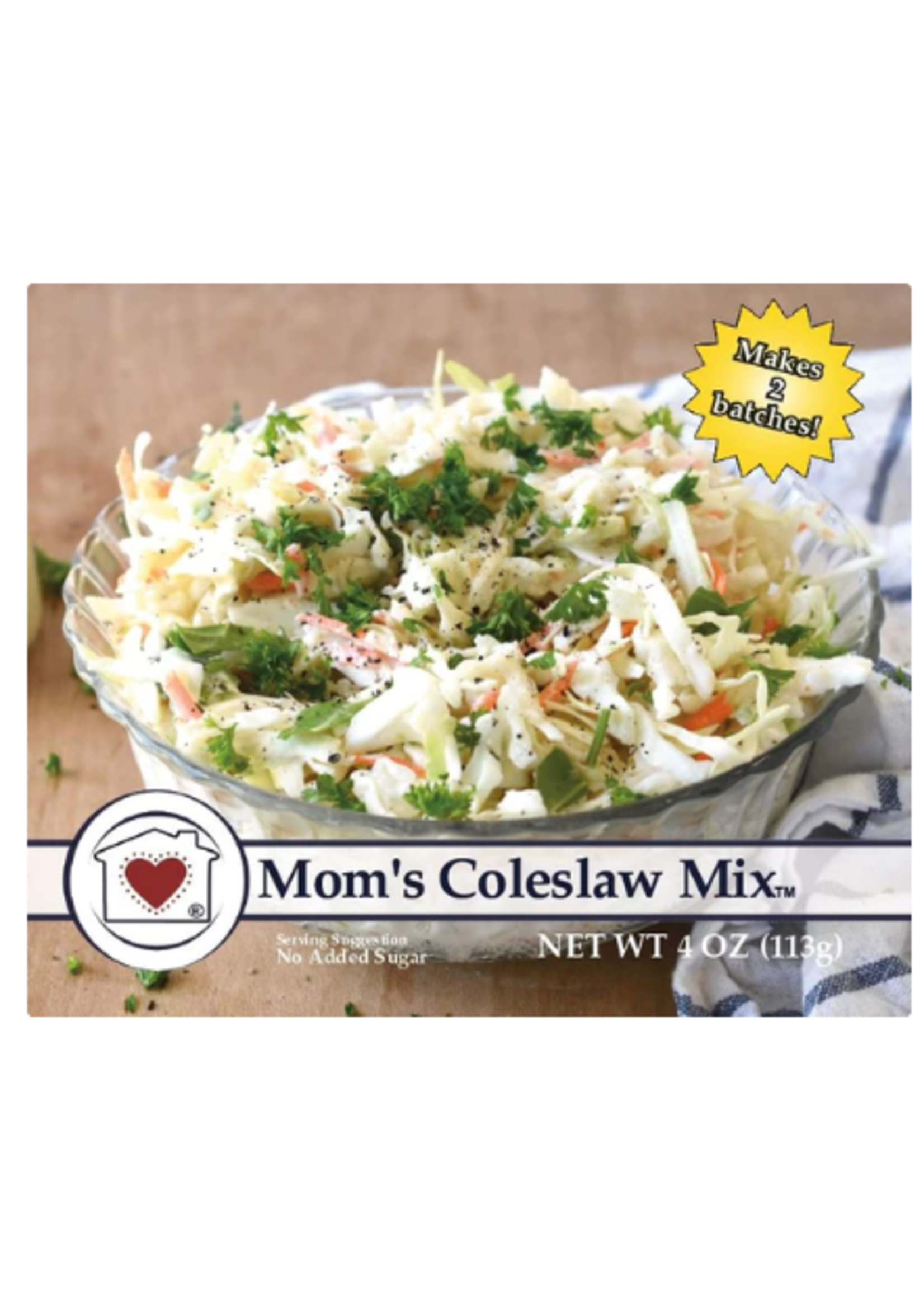 Country Home Creations Moms Coleslaw Mix