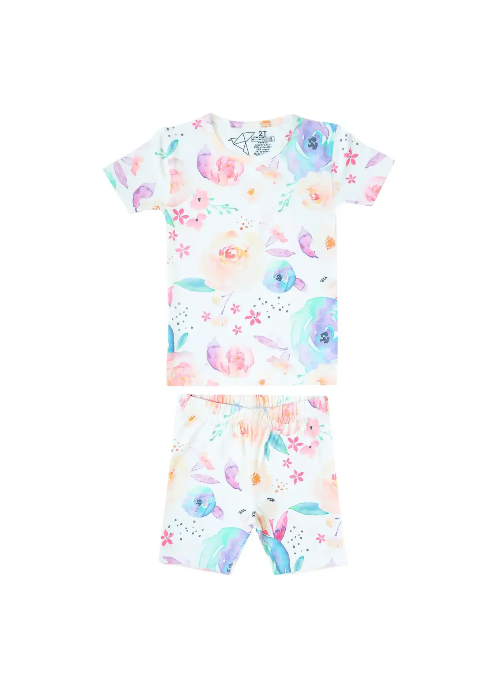 Copper Pearl Copper Pearl 2 pc Short Sleeve Pajama Set Bloom2pc