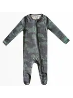 Copper Pearl Copper Pearl Zip Up Footie Pajama Hunter