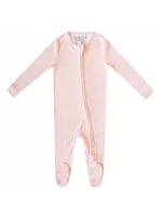 Copper Pearl Copper Pearl Zip Up Footie Pajama