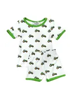 Sugar Bee Sugar Bee Shorts Lounge Set Tractor