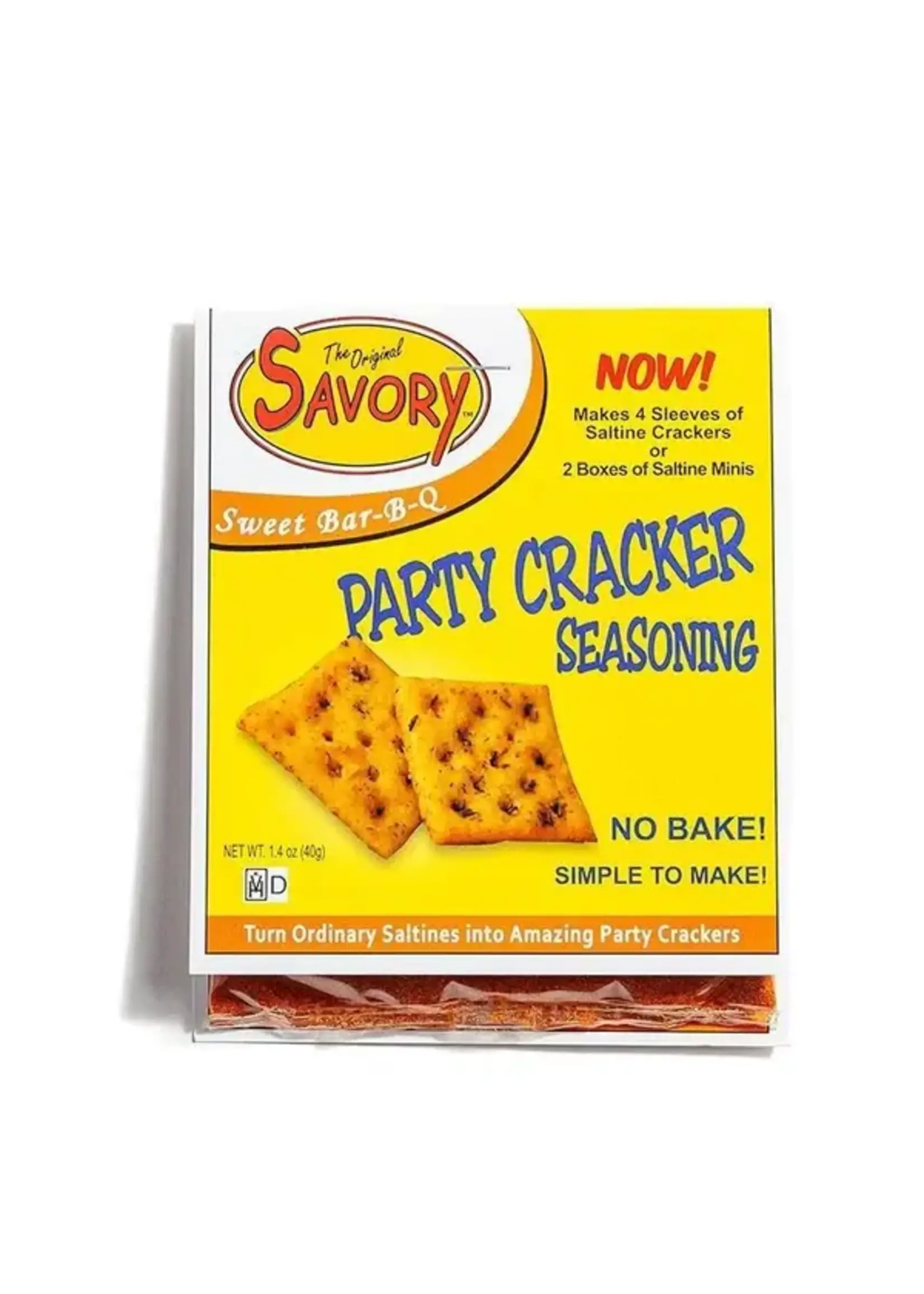 Savory Fine Foods Party Cracker Sweet Bar-B-Q Seasoning
