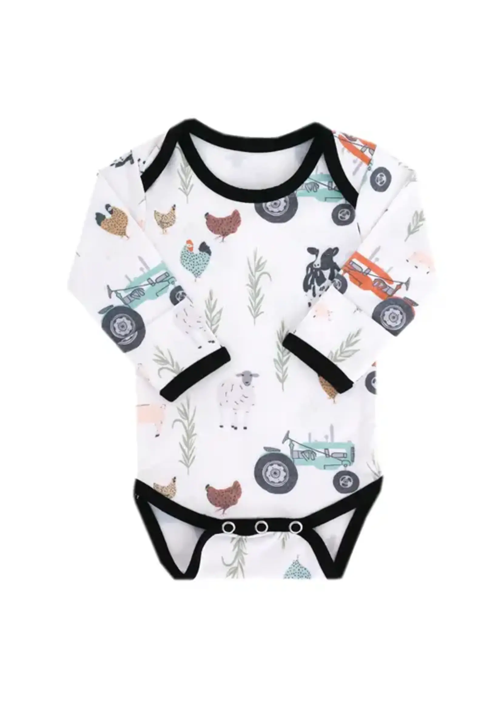 Copper Pearl Copper Pearl Long Sleeve Bodysuit Jo