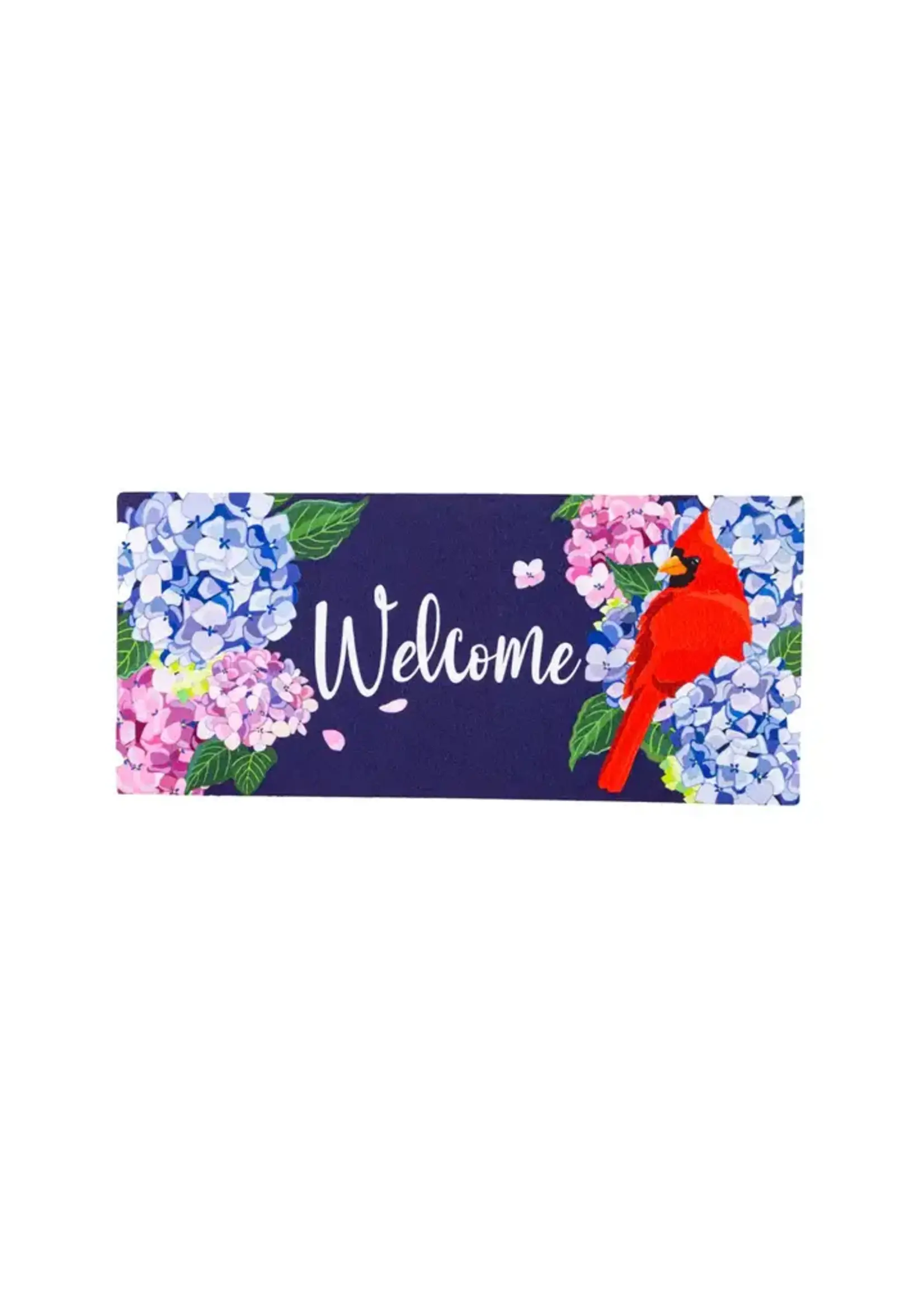 Evergreen Red Cardinal and Hydrangea Switch Mat
