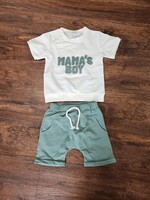 MBS Wholesale Green Mamas Boy Outfit